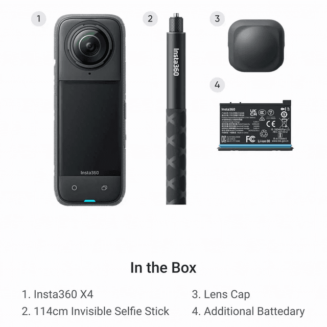 Insta360 X4  Air Starter Bundle