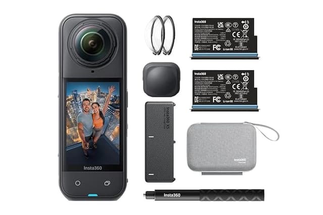 Insta360 X5 360 Action Camera Essentials Bundle
