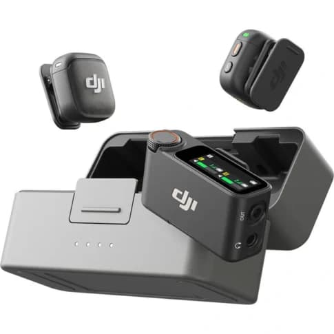 DJI Mic 3 Compact Wireless Microphone (2TX+1RX)