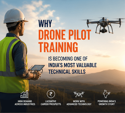 Why Drone Pilot Training Is Becoming One of India's Most Valuable Technical Skills