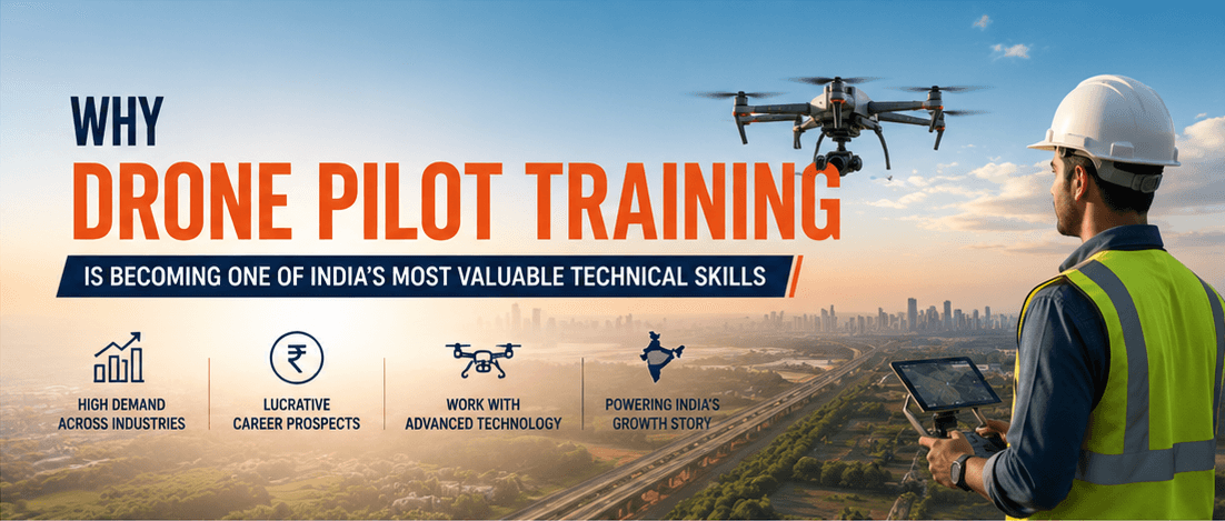 Why Drone Pilot Training Is Becoming One of India's Most Valuable Technical Skills