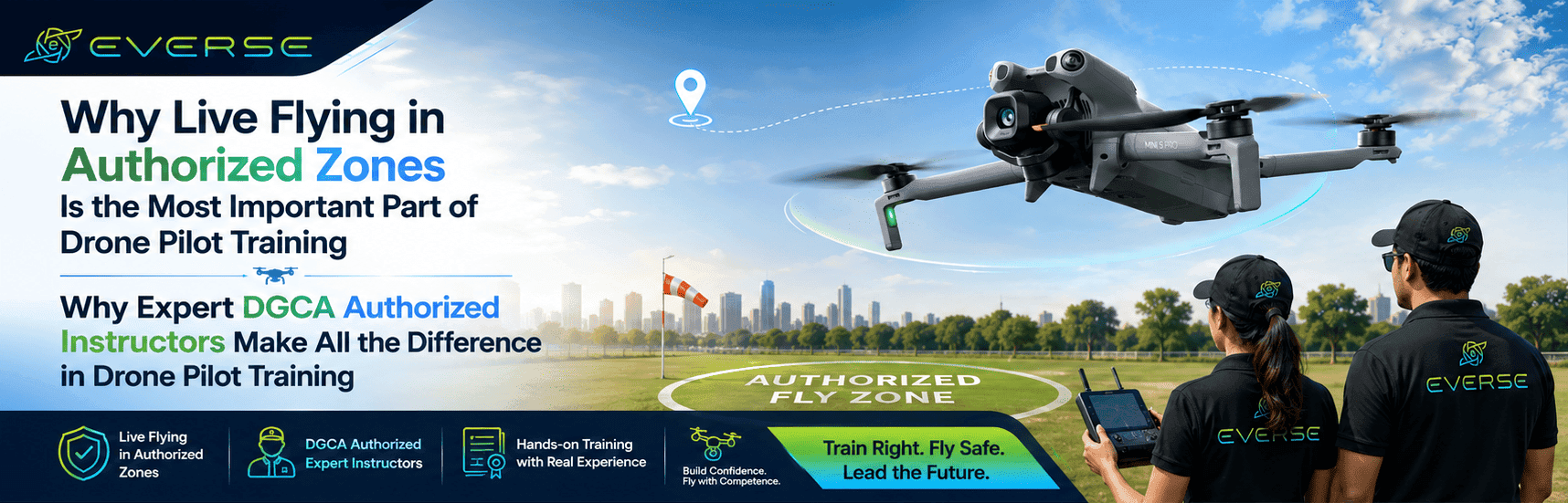 Why Live Flying in Authorized Zones Is the Most Important Part of Drone Pilot Training