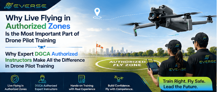 Why Live Flying in Authorized Zones Is the Most Important Part of Drone Pilot Training