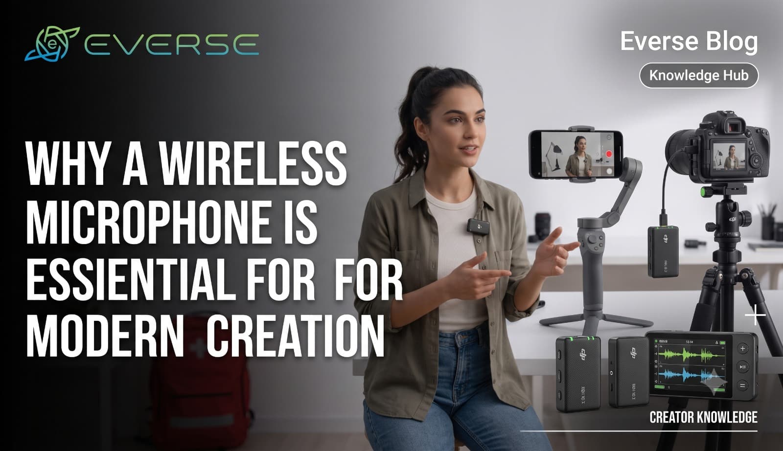 Why a Wireless Microphone Is Essential for Modern Content Creation