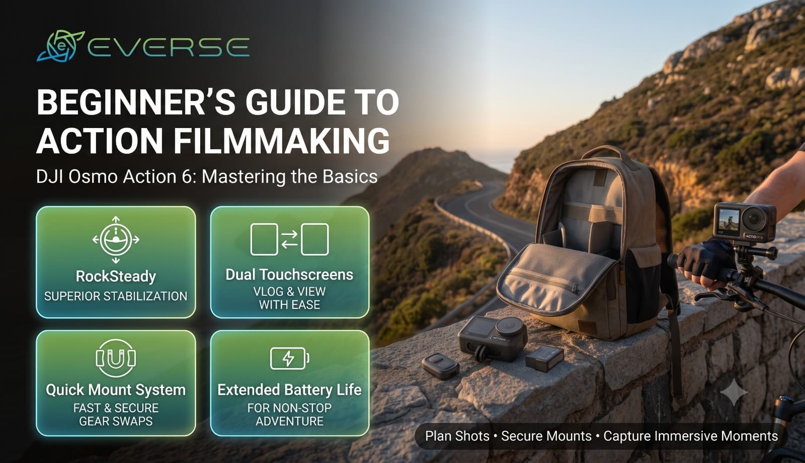 DJI Osmo Action 6: A Beginner’s Guide to Action Camera Filmmaking