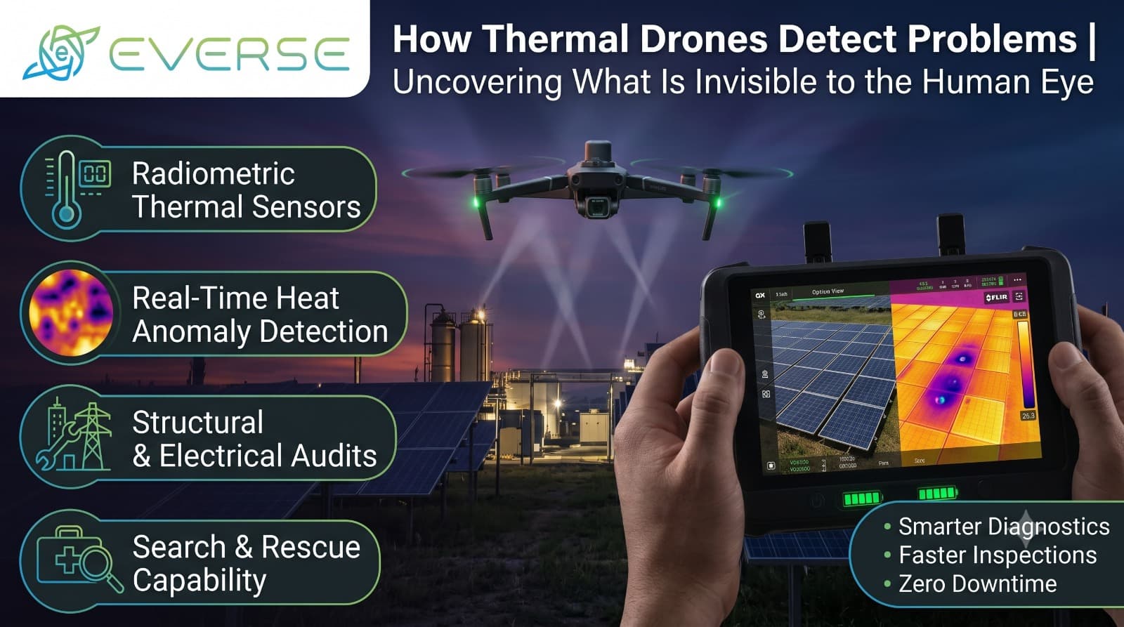 How Thermal Drones Detect Problems Invisible to Humans